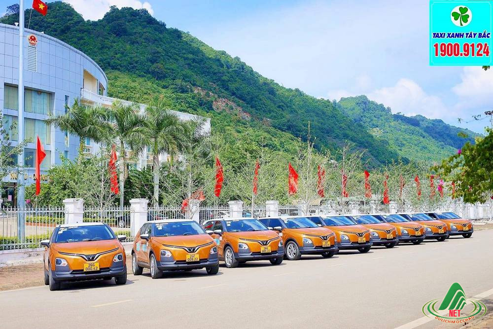 Taxi Xanh Mộc Châu đời mới